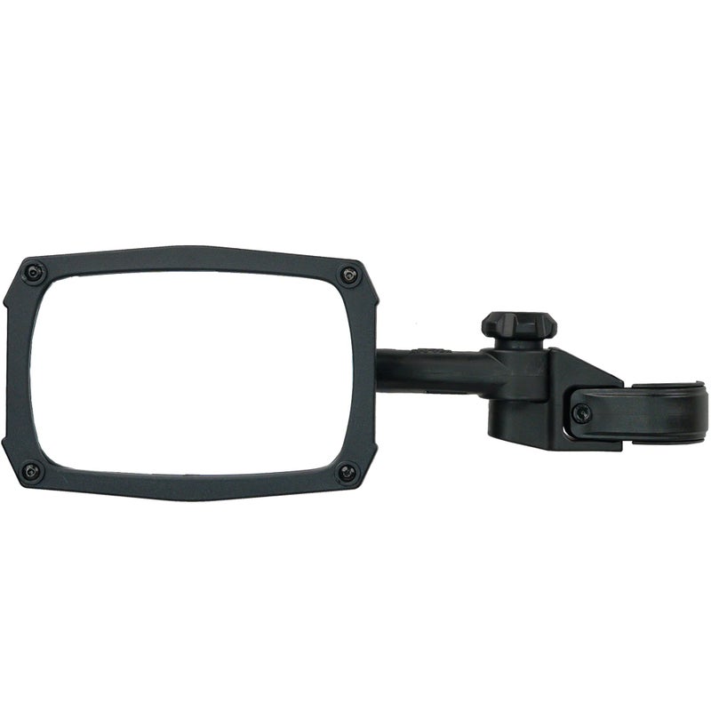 ATV Tek CLEARVIEWâ„¢ UTV Sideview Mirror, Black UV resistant Nylon, Designed for and Fits, Honda, Yahama, Polaris, Kawaski, CF Moto with Round or Profiled Tubing, one mirror. - Image 1